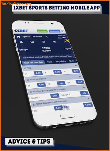 1xBet App Sports Betting Guide screenshot