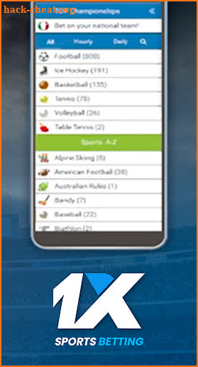 1XBET Sports Betting App Guide screenshot