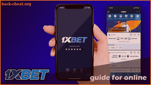 1xBet Sports Betting app guide screenshot