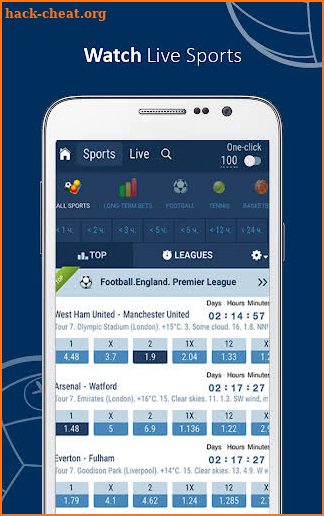 1XBet Tips for Sports Betting screenshot