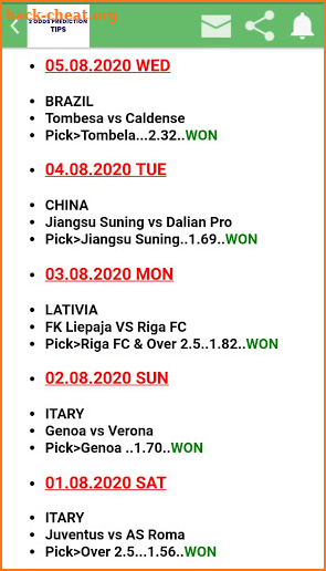 2 ODDS PREDICTION TIPS screenshot