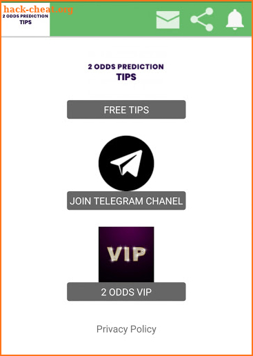 2 ODDS PREDICTION TIPS screenshot