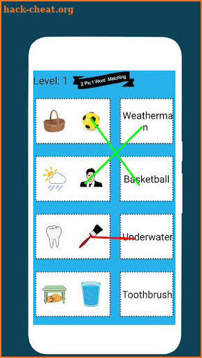 2 Pic 1 Word Match - Word Guessing Fun screenshot
