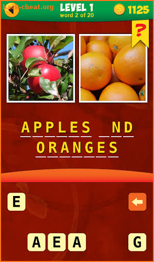 2 Pics 1 Phrase Word Game screenshot