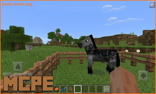 2 Players Horse Riding Addon for MCPE screenshot