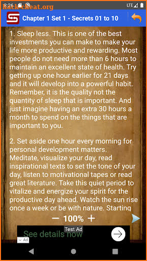 200 Secrets of Success PRO screenshot