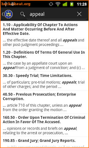 2016 NY Criminal Procedure Law screenshot