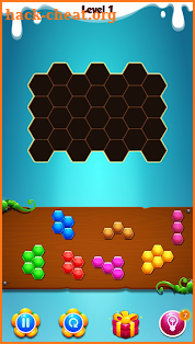 2017 Block Puzzle Hexagon Game screenshot