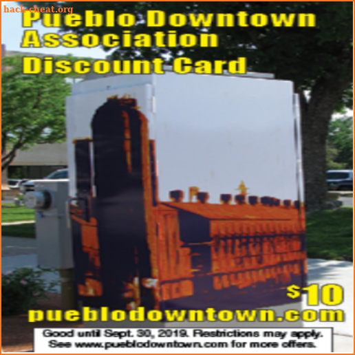 2018-19 Pueblo Downtown Discount screenshot