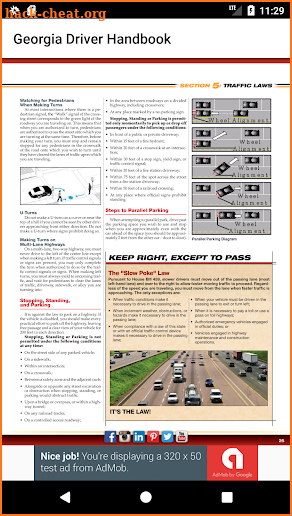 2018 Georgia Driver Handbook screenshot