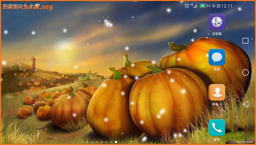 2018 Happy Thanksgiving Live Wallpaper screenshot