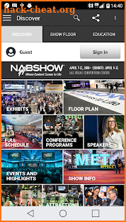 2018 NAB Show screenshot