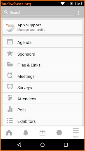 2018 Optum Events screenshot