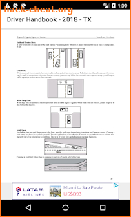 2018 TEXAS DRIVER HANDBOOK DPS screenshot