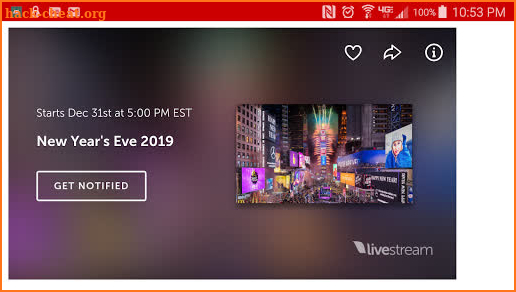 2019 Ball Drop NYC screenshot