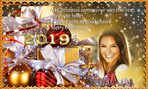 2019 Christmas New Year Greetings Photo Frames screenshot