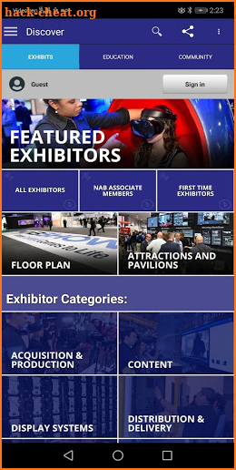 2019 NAB Show screenshot