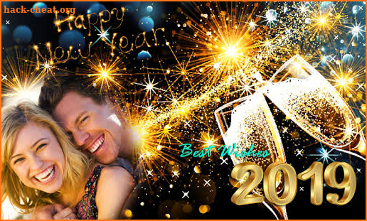 2019 New Year Photo Frames - New Year Wishes 2019 screenshot