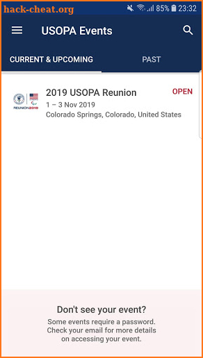 2019 USOPA Reunion screenshot