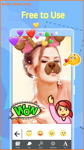 2020 New Emoji Photo Editor: Beautiful and Stylish screenshot