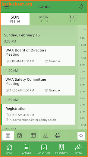 2020 WAA/DNR ANNUAL CONFERENCE screenshot