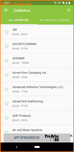 2021 Wood Flooring Expo screenshot