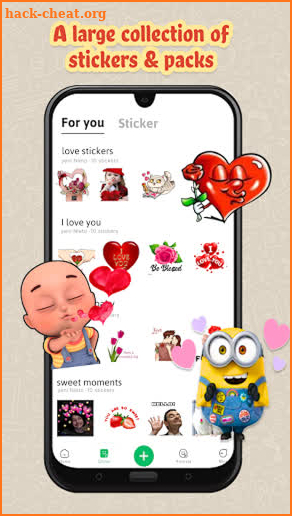 2024 HD sticker WAStickerApps screenshot