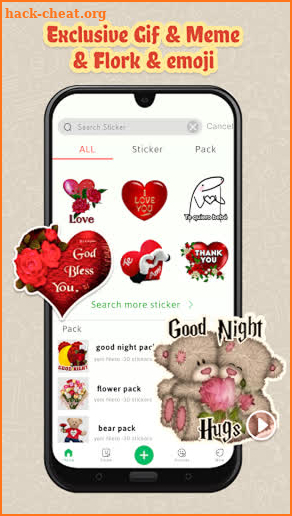 2024 HD sticker WAStickerApps screenshot