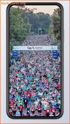 2025 LA Marathon screenshot