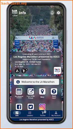 2025 LA Marathon screenshot