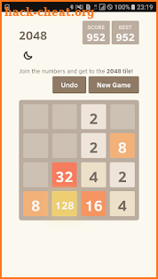 2048 screenshot