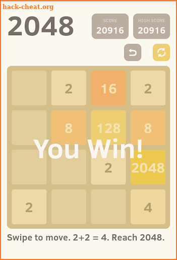 2048 (Ads Free) screenshot