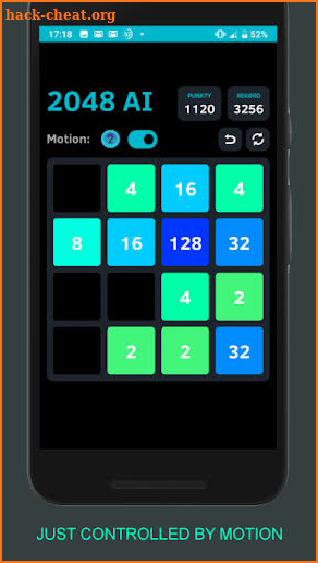 2048 AI screenshot