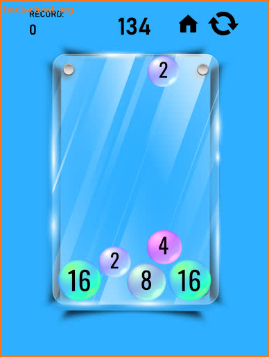 2048 Balls Pop - Bubble Pop 2048 Game screenshot