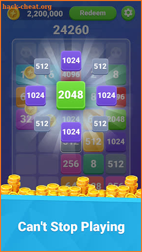 2048 Block Shooter screenshot