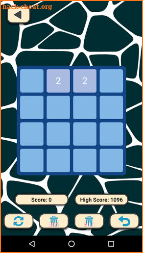 2048 blocks game screenshot