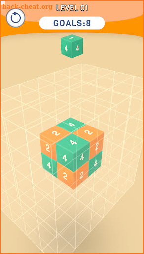 2048 Cube 3D screenshot