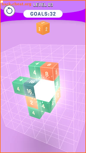 2048 Cube 3D screenshot