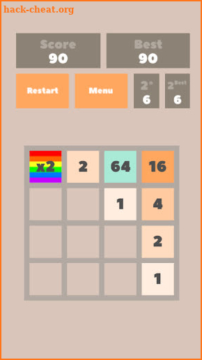 2048 Doubled screenshot