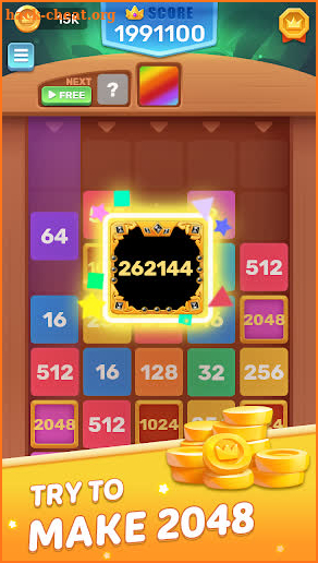 2048 Drop Master screenshot