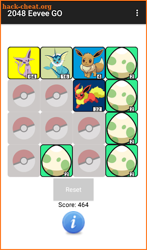 2048 Eevee GO screenshot