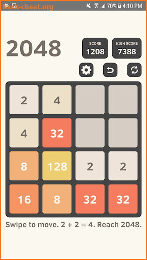 2048 Endless Mode screenshot