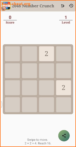 2048 Number Crunch screenshot