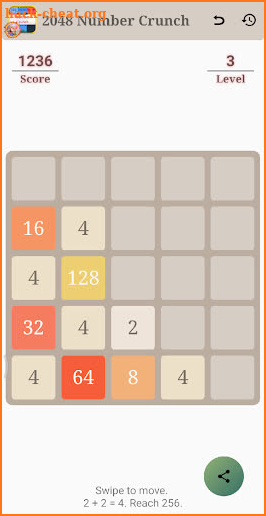 2048 Number Crunch screenshot