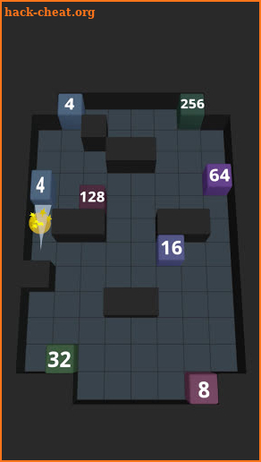 2048 Puzzle Slide: 3D Roller screenshot