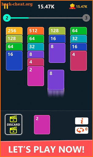 2048 Solitaire Card Game screenshot