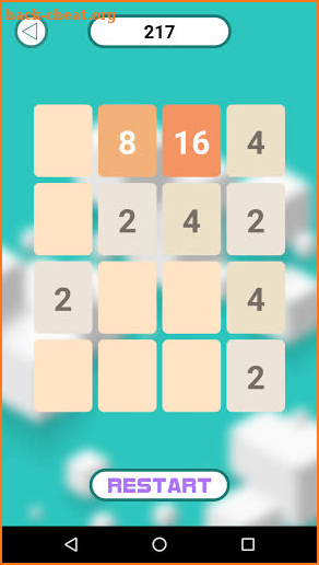 2048 Turquoise EDITION screenshot