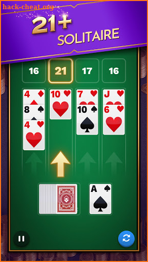 21 Blitz: Single Player (Blackjack Solitaire) screenshot