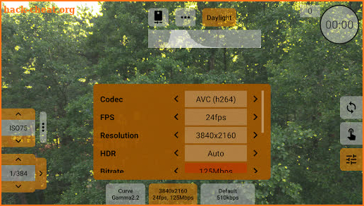 24 fps Camera - record video properly - mcpro24fps screenshot