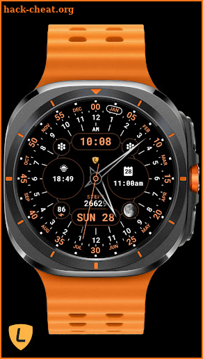 24 Hour Watch Face 082 screenshot